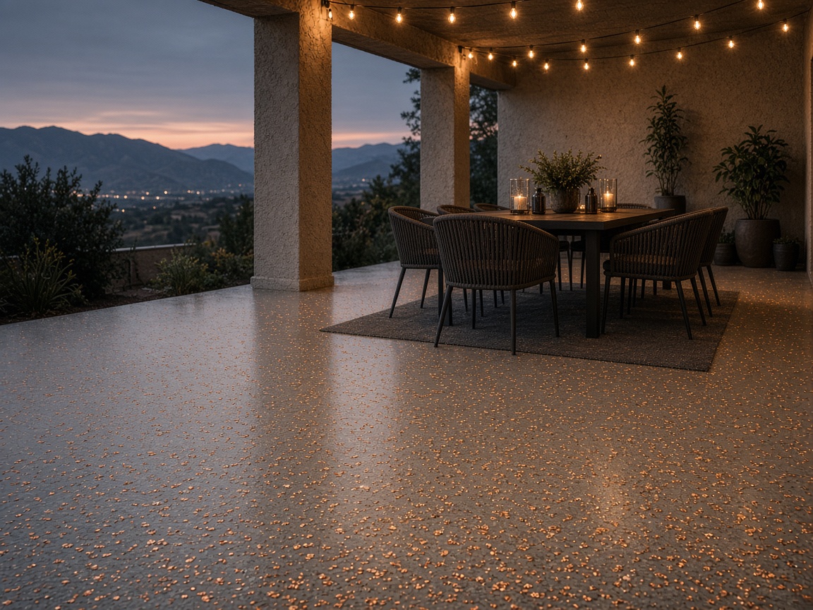 Coated patio